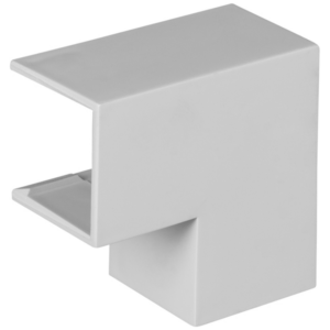 White PVC 50 x 50 Flat Angle