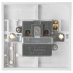Click Polar 1 Gang 13A Unswitched Socket
