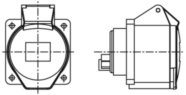 Walther 410 Socket 16A 380/415V