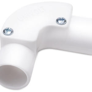 U/Volt IE25WH Inspection Elbow 25mm Whi