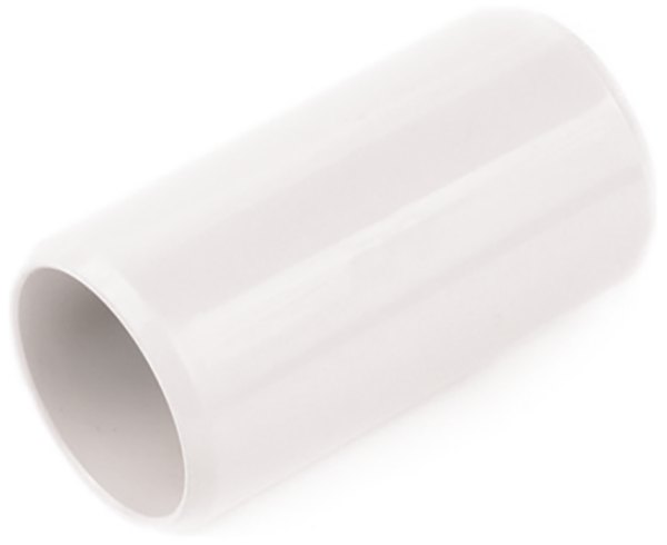 U/Volt SM25WH Coupler 25mm White