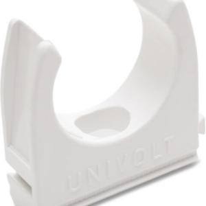 U/Volt CL25WH Clip 25mm White