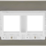 Click VPAB404BK Frontplate 2G 4Aperture