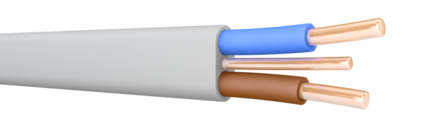 Prys 6242YH1.5GRY 2C&E 1.5mm Gry 100m