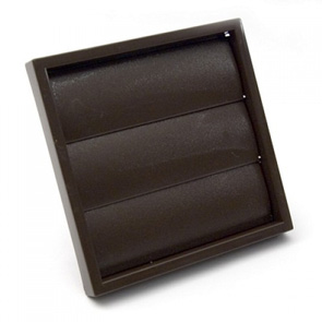 NVA MONV292B 150mm Brn Rnd Wall Outlet